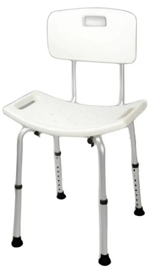 Banqueta De Banho Com Encosto - 100kgs Mobil