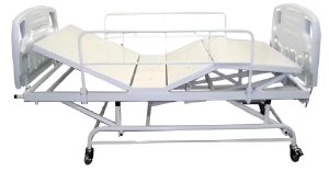 Cama Hospitalar 3 Movimentos C/ Elevação + Colchão D33