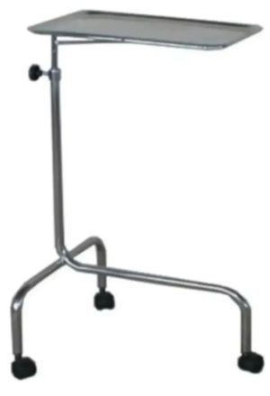 Mesa Mayo Inox Com Rodízios